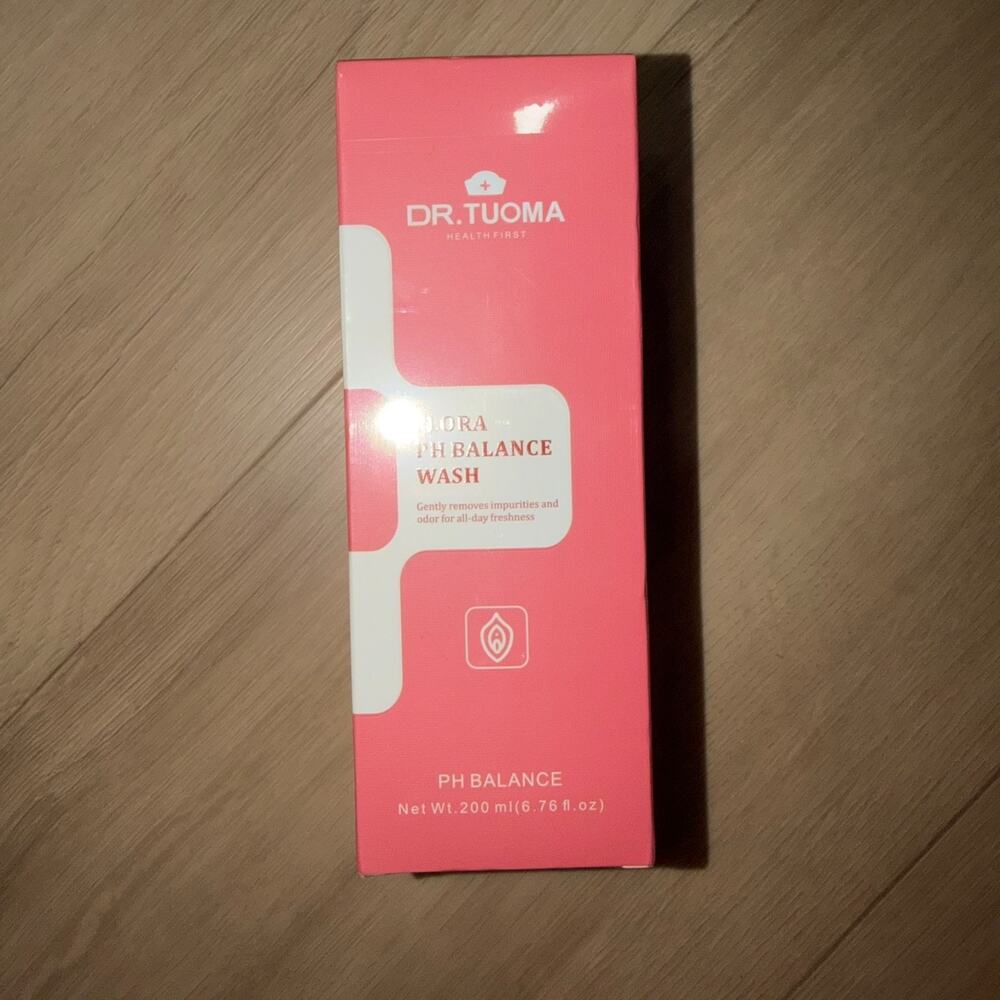 Dr. Tuoma Flora pH Balance Wash 200ml Feminine Intimate Cleansing Wash New